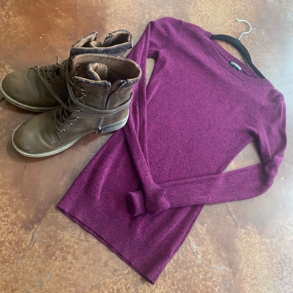 Purple Sweater by Express